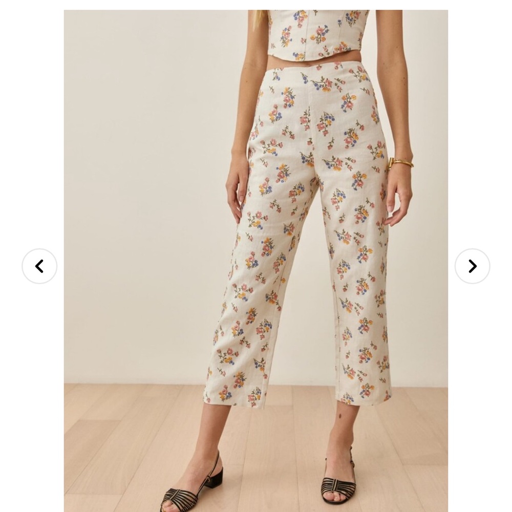 Reformation - Pinegrove Linen Pant